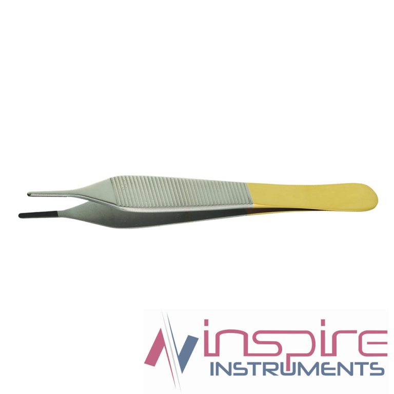 Cynamed 2-Pack Plastic Surgery Adson Dressing & Tissue Forceps 4.75" - German Surgical Instrument