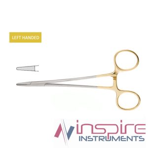 Crile Wood T.C. Needle Holder, LEFT HANDED