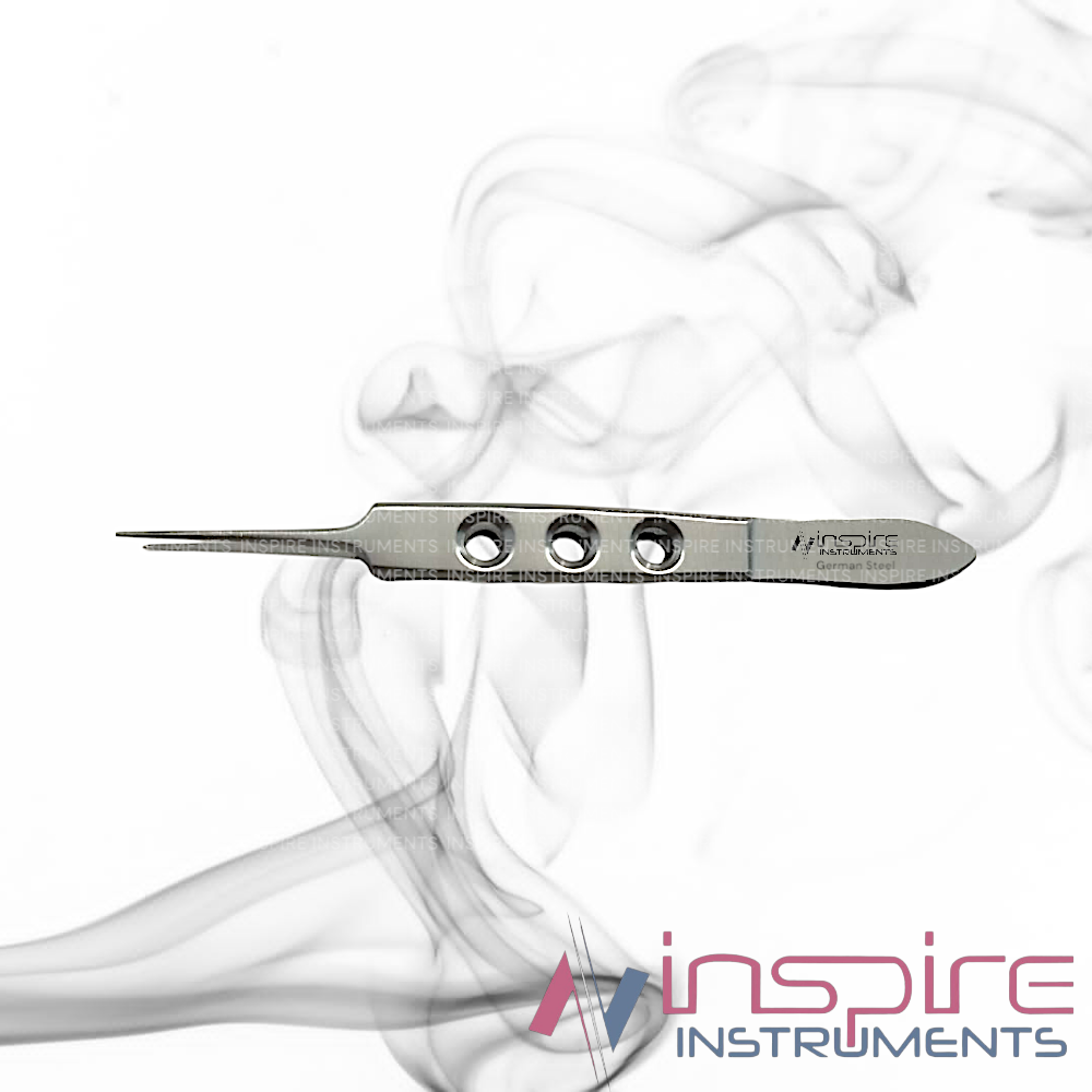 Bishop Harmon Iris Forceps, 1X2 teeth, 0.4 mm, 9cm Bishop Harmon Iris Forceps, 1X2 teeth, 0.4 mm, 9cm