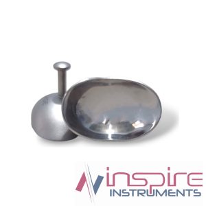 Corneal Eye Shield Large-30X22mm, Stainless Steel