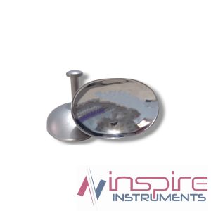 Corneal Eye Shield Medium-28X20mm, Stainless Steel