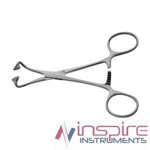 Non-Perforating Towel Clamp Forceps
