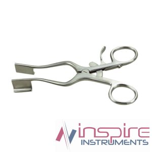 Weitlaner Retractor, Solid Blades, 18mm Deep, 13cm