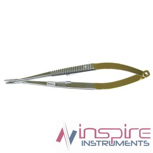Castroviejo T.C. Needle Holder, Standard, With Catch