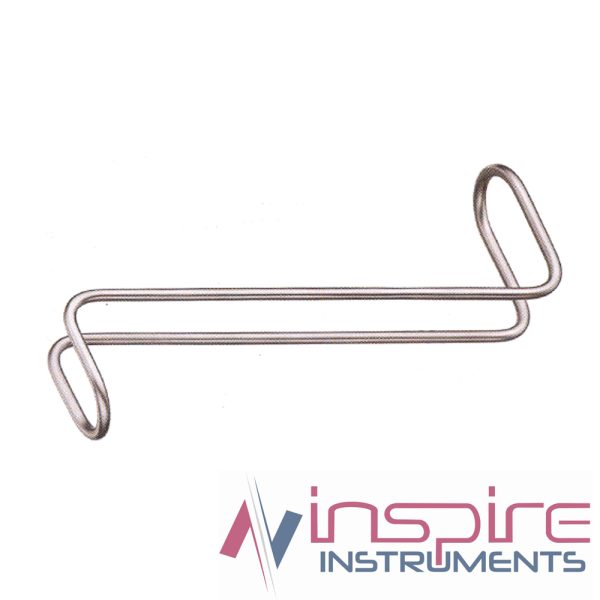 Collin Hartmann Retractor, 16cm, S-Shaped
