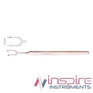 Cottle Alar & Skin Hook, 14cm, 2 Sharp Prongs