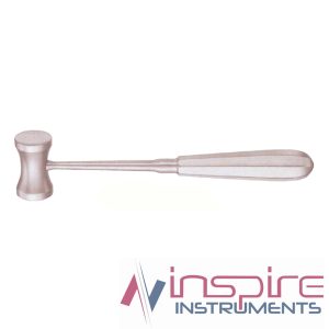 Hajek Bone Mallet, Solid Head, 180G, 26mm, 21cm