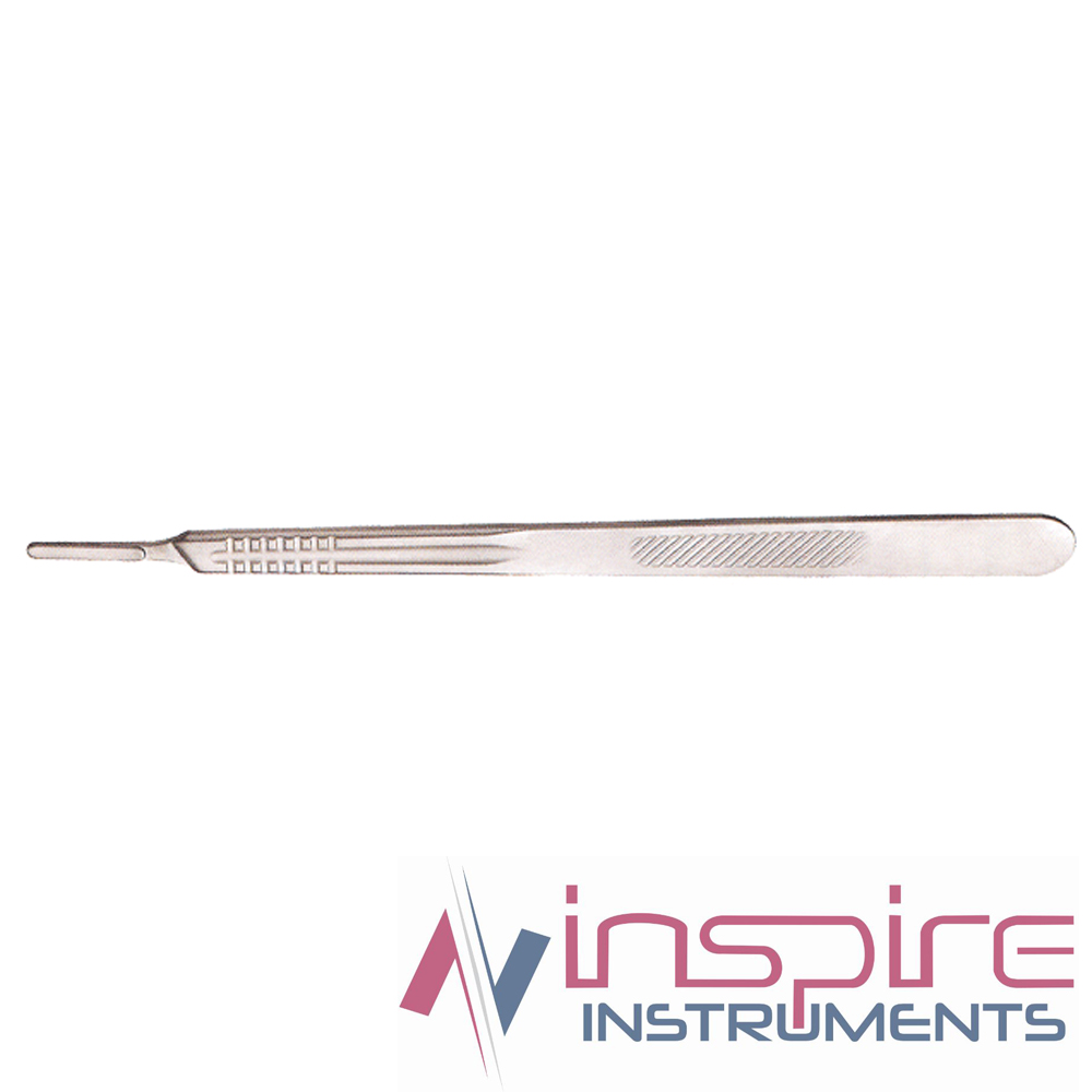 S.S Scalpel Handle #4L - Surgical ENT & Veterinary Instrument (Fits Blade #21)