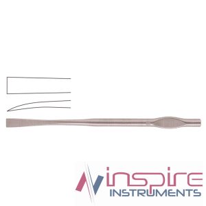 Walter Osteotome, 19cm, 6mm, Curved