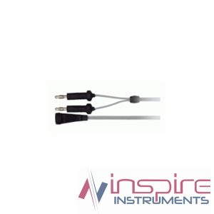 Silicon Coated Bipolar Cable, 2 Pins Plug