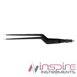Cushing Bayonett Insulated Bipolar Forceps, 2 Pins Plug
