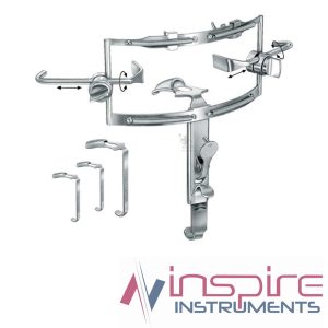 Dingmann Mouth Gag Set, Complete With Three Blades