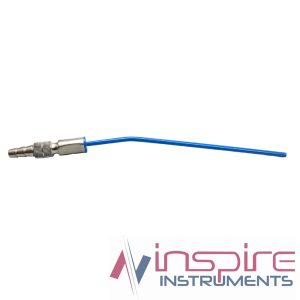 Frazier Suction Tube Insulated, With Finger Cut Off, Angled