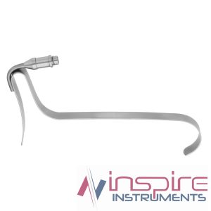 Freeman Flap Retractor, With Fiber Optics Illumination, 20cm