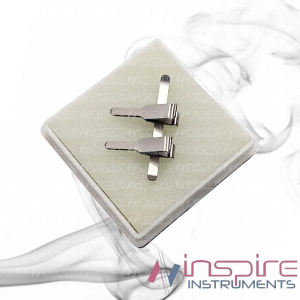Microvascular Double Clamps Approximator, Dia 0.6mm – 1.4mm, length 11mm, For Arteries