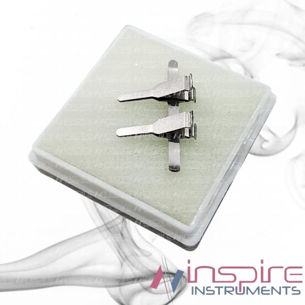 Microvascular Double Clamps Approximator, Dia 0.3mm – 1.0mm, length 8mm, For Veins