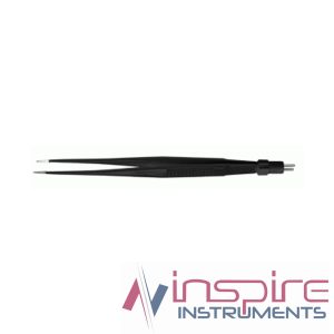 Potts-Smith Insulated Bipolar Forceps, Straight, 2 Pins Plug