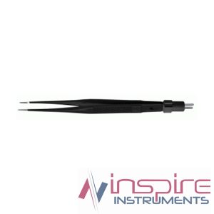Semken Insulated Bipolar Forceps, Straight, 2 Pins Plug