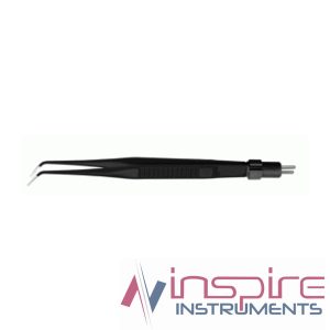 Semken Insulated Bipolar Forceps, Angled, 2 Pins Plug