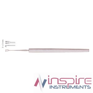 Guthrie Double Retractor Hook, 13cm, Sharp (1.5 X 2 mm)