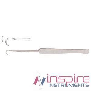 Hook Retractor, 16.5cm, Single Prong, Sharp