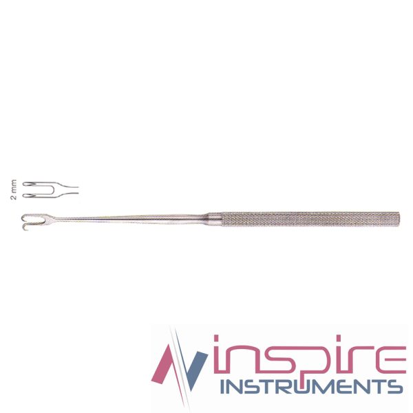 Joseph Skin Hook, 16cm, Double Prong, Sharp