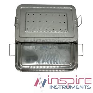 Instruments Box Stainless Steel, With Infiltration Holes
