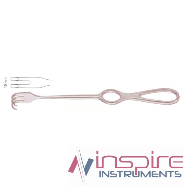Volkmann Retractor, 22cm, Swedish Pattern