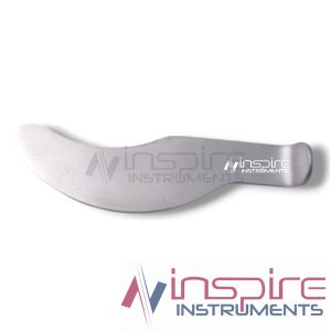 Sutcliffe Shields and Retracting Instrument, Bent – Easy Grip