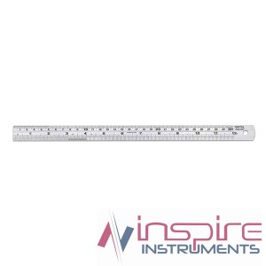 Ruler Stainless Steel Graduation in Millimeter and Inches