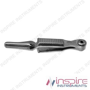 Serrefine Curved 10mm Serrated Jaw 3.5cm Length
