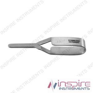Micro Serrefine Straight 9.0mm Smooth Jaw 2.5cm