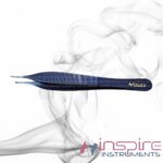 Adson Forceps, 1X2 Teeth, Titanium-BlueLine