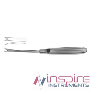 Obwegeser Ramus Periosteal V-Notched, 17.5cm