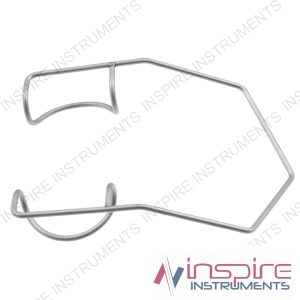 Barraquer Lid Speculum Closed Rounded Blade Temporal Approach