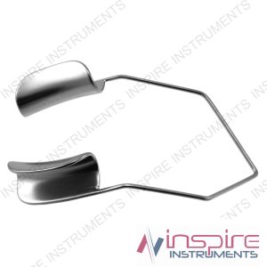 Barraquer Lid Speculum Solid Blade Temporal Approach