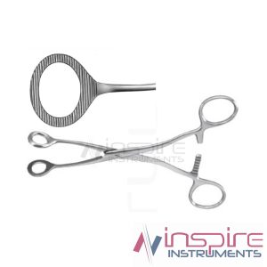 Collings Tongue Seizing Forcep 17cm