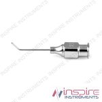 Air injection cannula, 21 gauge, 5.0mm from bend to tip
