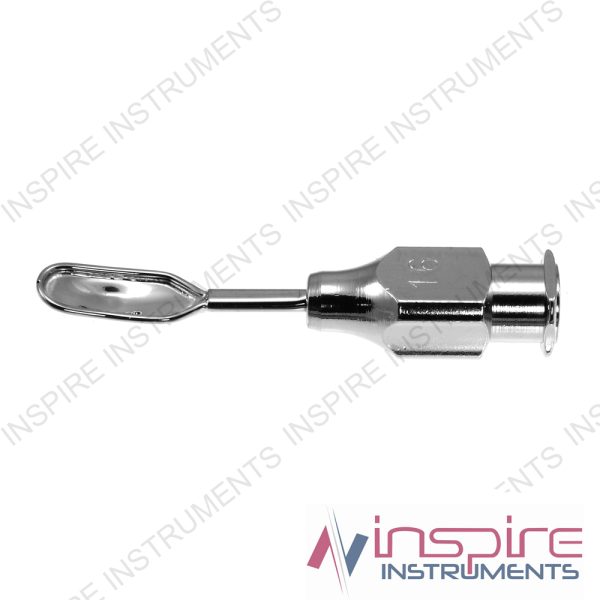 Alfonso-McIntyre irrigating nucleus removal spoon cannula Large