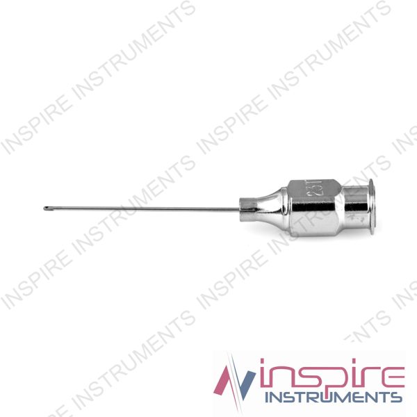 Anis cortex aspirating cannula, 23 gauge, Straight, 0.3mm side port opening
