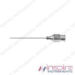 Atkinson retrobulbar needle, 23 gauge