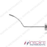 Banaji LASIK cannula, 25 gauge, Sandblasted bullet shaped tip