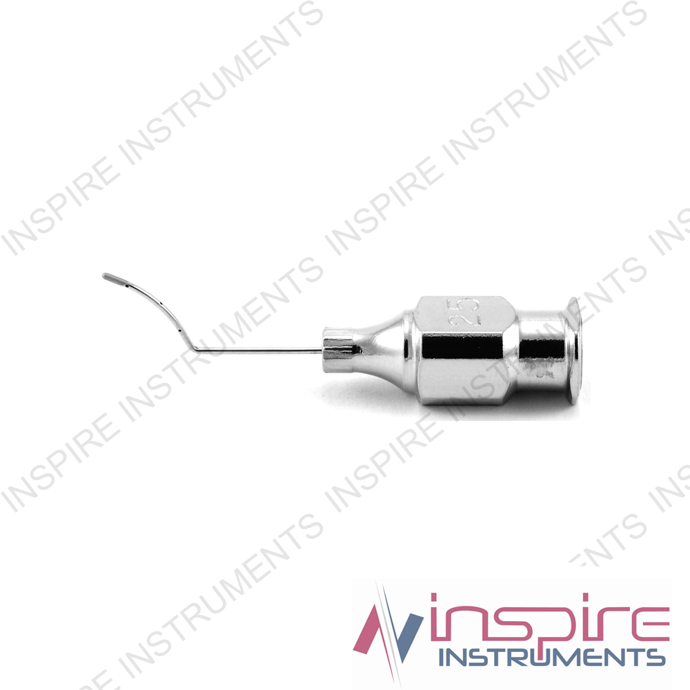 Banaji LASIK cannula, 25 gauge, Sandblasted bullet shaped tip Banaji LASIK cannula, 25 gauge, Sandblasted bullet shaped tip