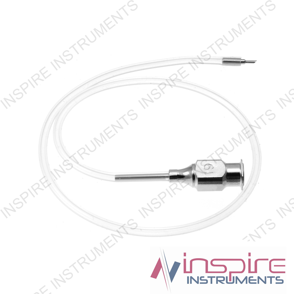 Blumenthal anterior chamber maintainer, 20 gauge, threaded tip Blumenthal anterior chamber maintainer, 20 gauge, threaded tip