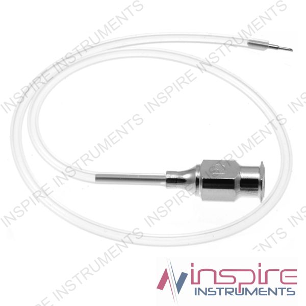 Blumenthal anterior chamber maintainer, 23 gauge, threaded tip