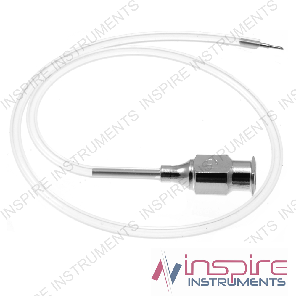 Blumenthal anterior chamber maintainer, 23 gauge, threaded tip Blumenthal anterior chamber maintainer, 23 gauge, threaded tip