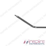 Brierly aspirating capsulorhexis cannula, 21 gauge tapering to 26 gauge