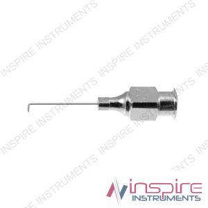 Chang hydrodissection cannula, 25 gauge, angled 90º, 3.0mm tip, 16.0mm overall length excluding hub