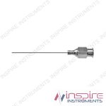 Charles flute backflush cannula, 23 gauge