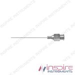Charles flute backflush cannula, 23 gauge